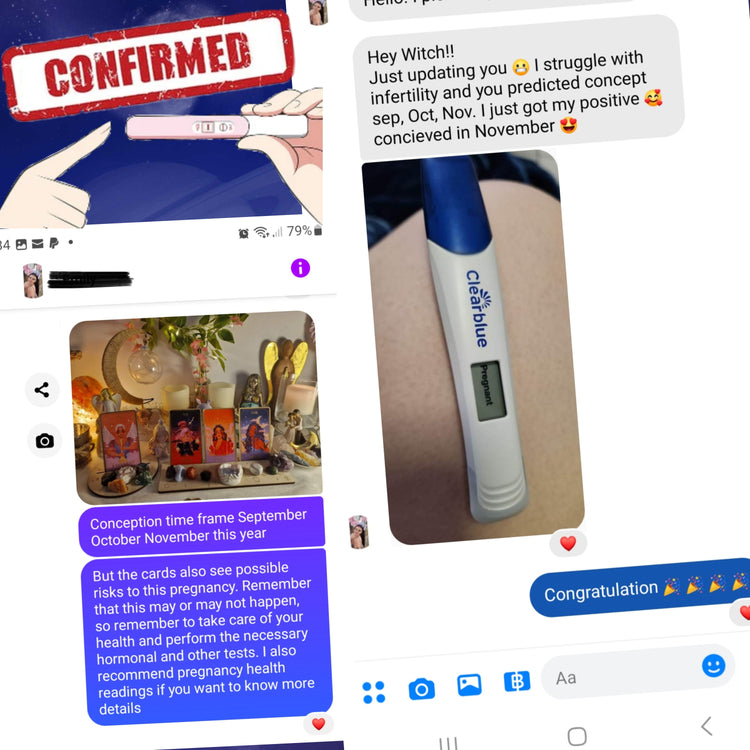 Screenshot of a client review