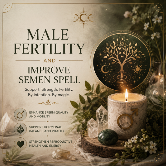 Male fertility & improve semen spell