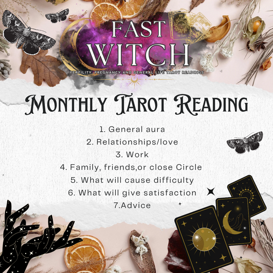 Detailed One Month Tarot Reading