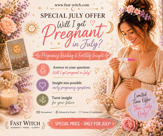 Will I get pregnant in July?