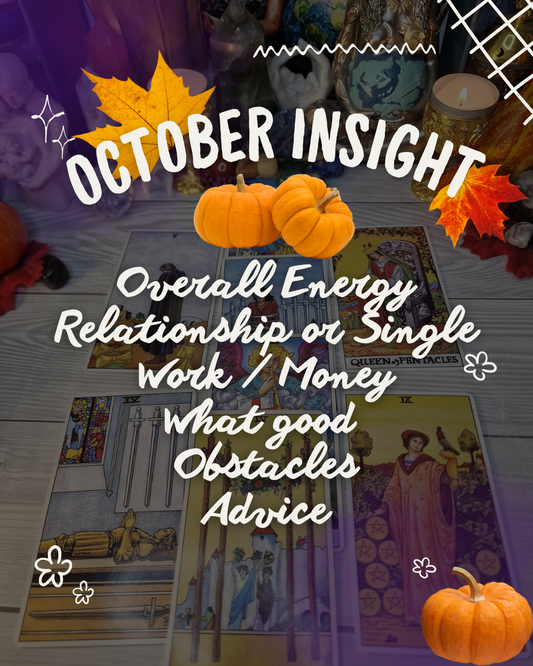 Months insight Tarot readings